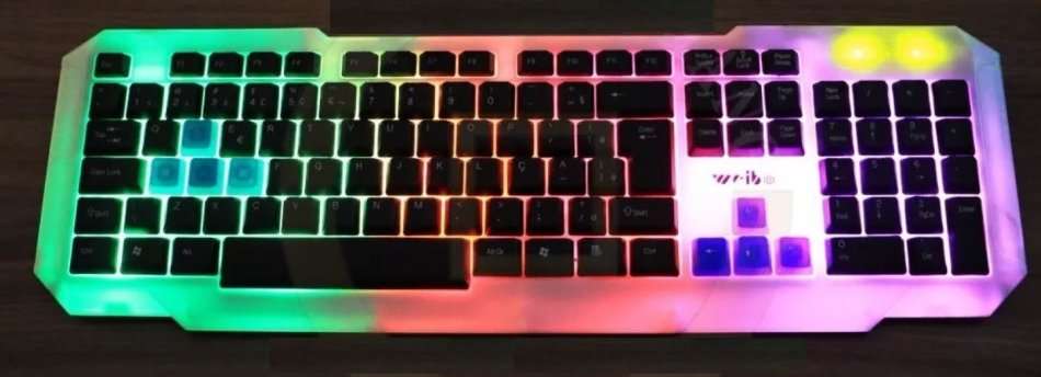 High Quality Waterproof Gaming Keyboard With USB & LED Back-lights