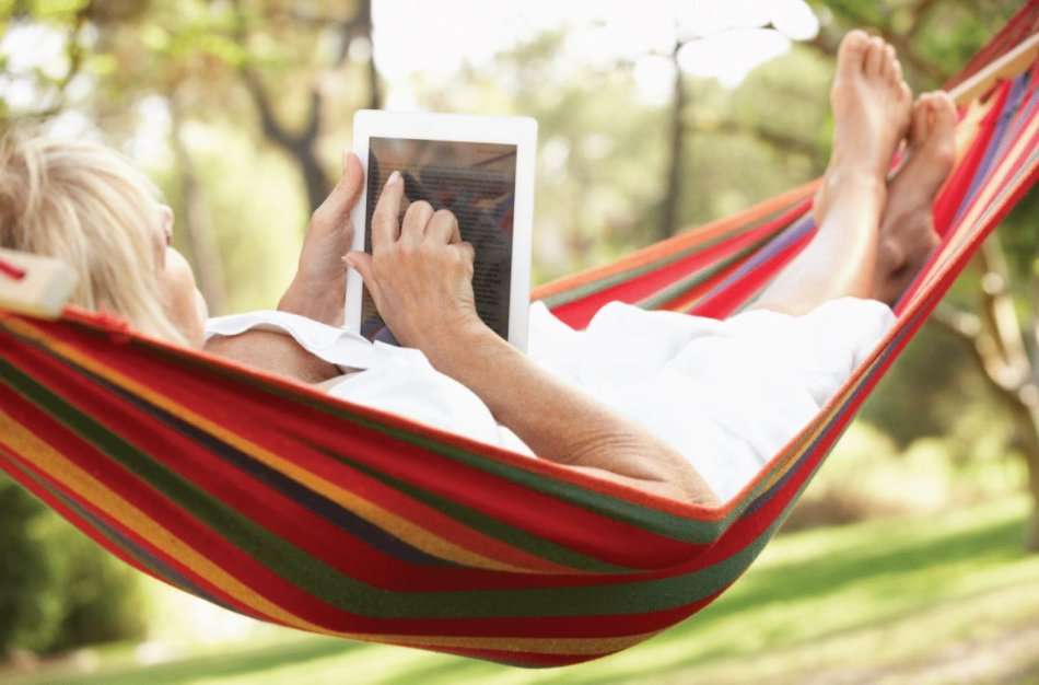 Portable Travel Hammock - Relax and Dream... It is like sleeping in mid-air!
