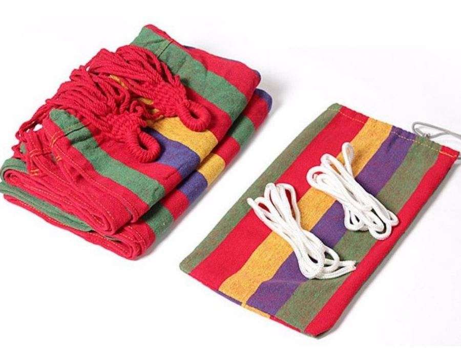 Portable Travel Hammock - Relax and Dream... It is like sleeping in mid-air!