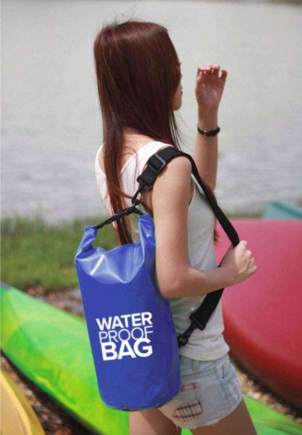 10L Waterproof Dry Bag, Lightweight, Durable, Foldable with Shoulder Strap