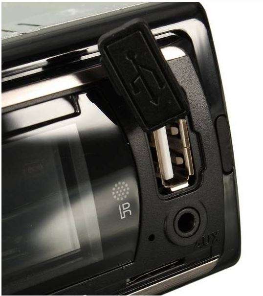 LED Bluetooth MP3 Car Radio & Remote - Supports USB, SD Card, Hands-free Calls, AUX, 5V Charging...