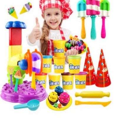 Ice-Lolly Maker Dough Set - Designed to Develop Creativity, Imagination & Hands-on Skills