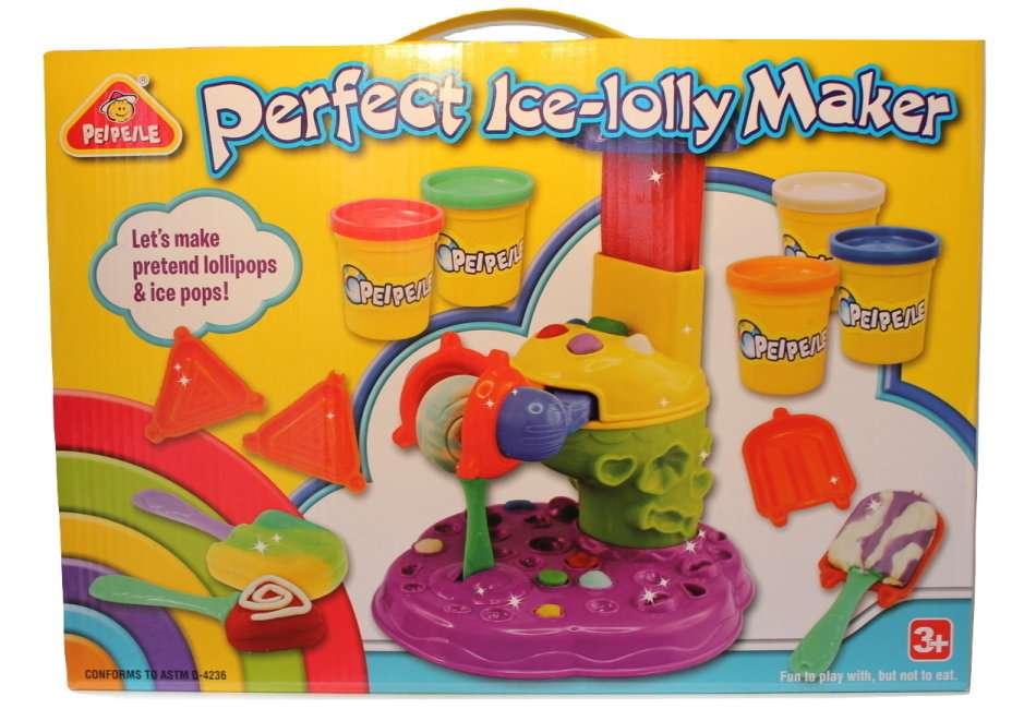 Ice-Lolly Maker Dough Set - Designed to Develop Creativity, Imagination & Hands-on Skills