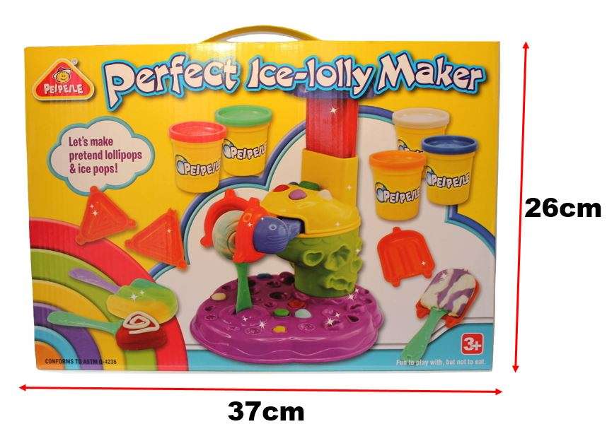 Ice-Lolly Maker Dough Set - Designed to Develop Creativity, Imagination & Hands-on Skills
