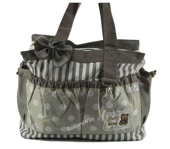 2 in 1 Baby Travel Bag With Multiple Pockets - Great for Mom & Baby - Available in 3 colours