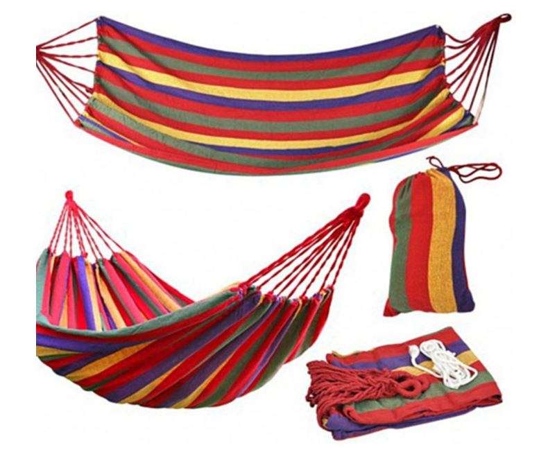 Portable Travel Hammock - Relax and Dream... It is like sleeping in mid-air!