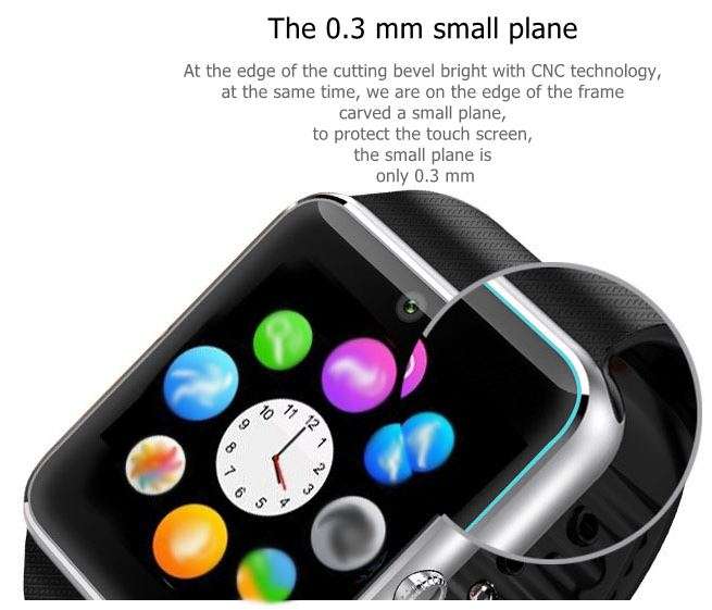 Professional Smart Watch - Support SIM CARD, Bluetooth, Sleep Monitor, SD Card, Pedometer etc.