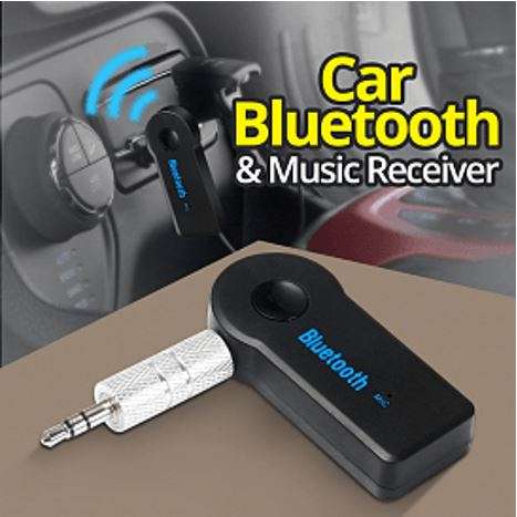 Bluetooth Hands Free Receiver -Stream Music to Any Device With an Auxiliary Input or Hand Free Calls