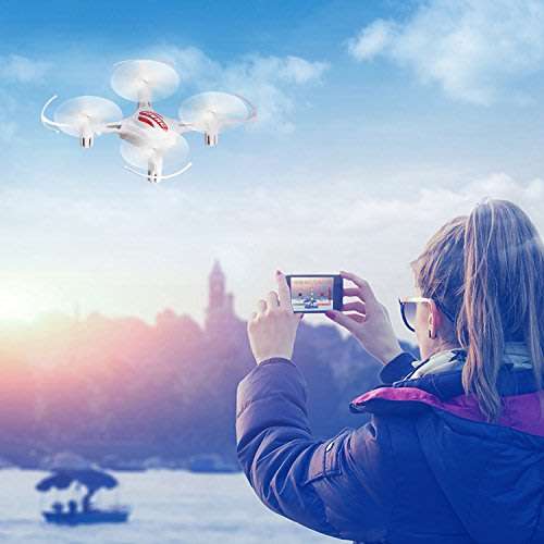 Mini 4 Axis Remote Control Drone - Altitude hold, automatic return 360 degrees, Flash Lights etc.