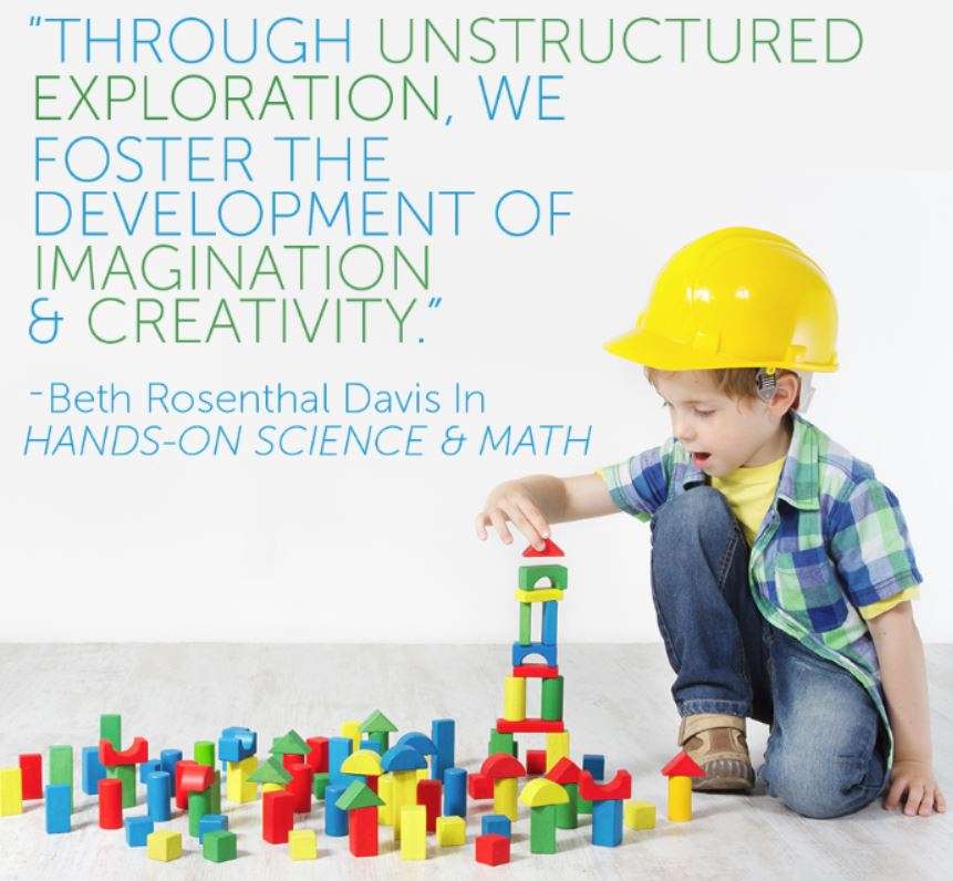 Educational Play & Learn 50 Piece Mathematics Wooden Learning Blocks Play Set for Kids