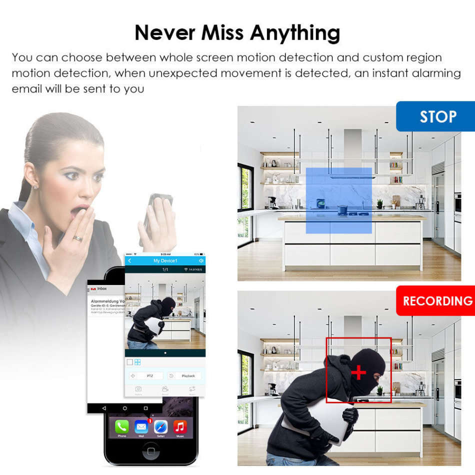 4 Channel CCTV Security Kit With Internet & 5G Phone Viewing, Day & Night Surveillance...