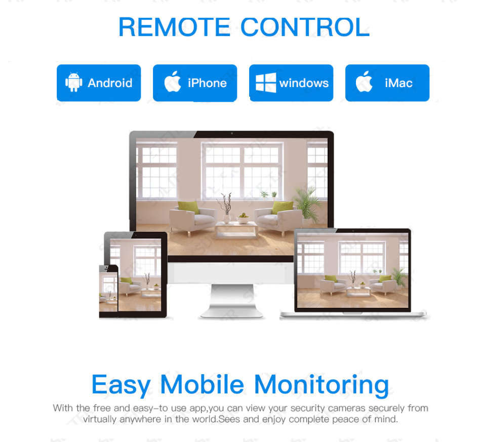 8 Channel CCTV Security Kit With Network Access, Real Time Recording, Day & Night Surveilance....