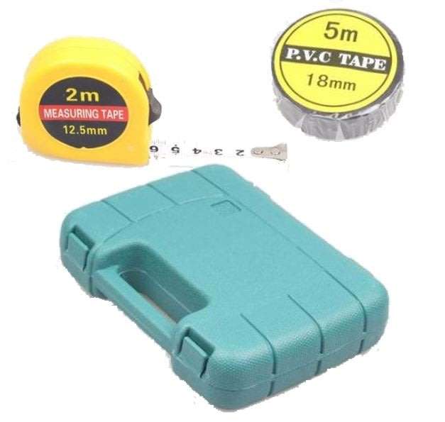 8 Piece Quality Carbon Combination Tool Set, Handy and Ready in a Carry Case