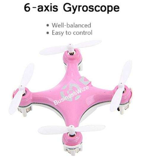 2.4GHZ 6 Axis Mini Remote Control Quadcopter 360° Rotation, LED Lights, 3D Stunts