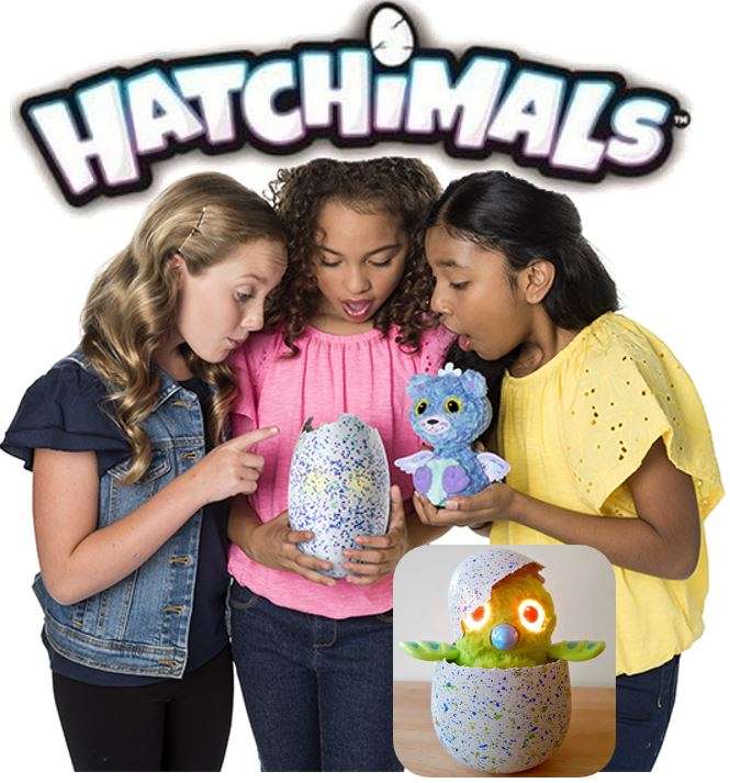 Large Hatchimal Egg - Care for your Hatchimal and he will became alive and your friend