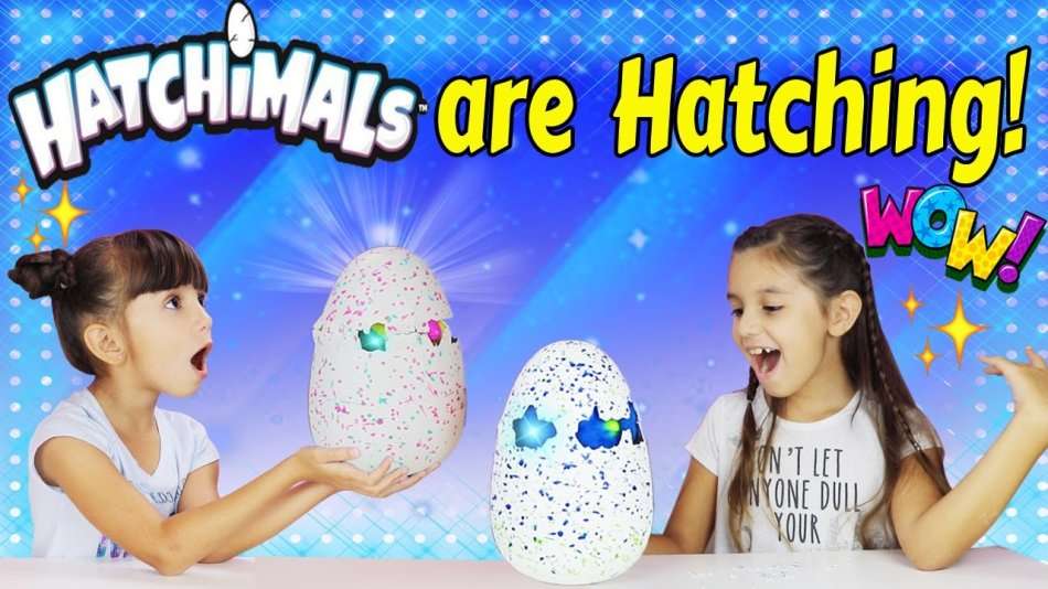 Large Hatchimal Egg - Care for your Hatchimal and he will became alive and your friend