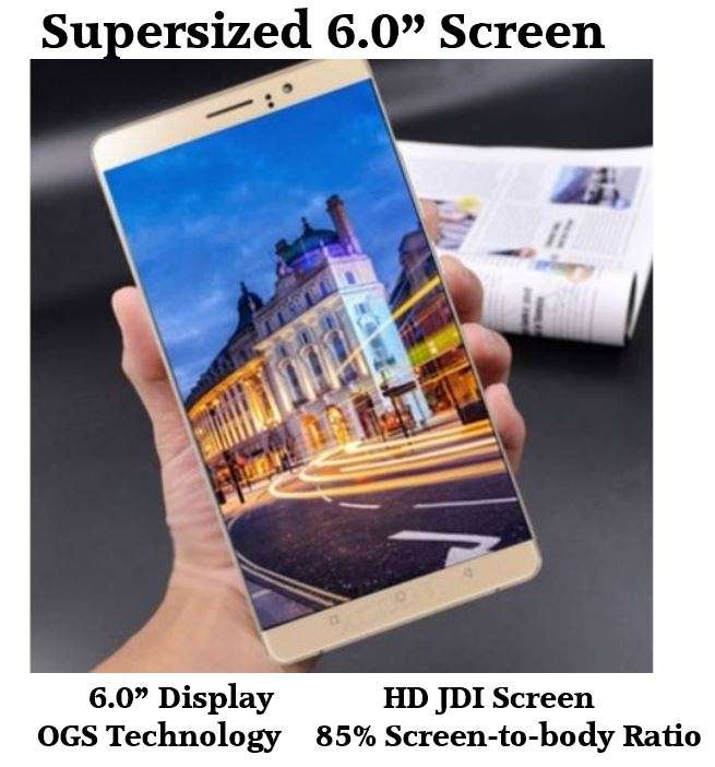 6" Android 6.0 Quadcore Smartphone, 32GB STORAGE, 3GB RAM - SEE SPECS AND ALL EXTRA'S