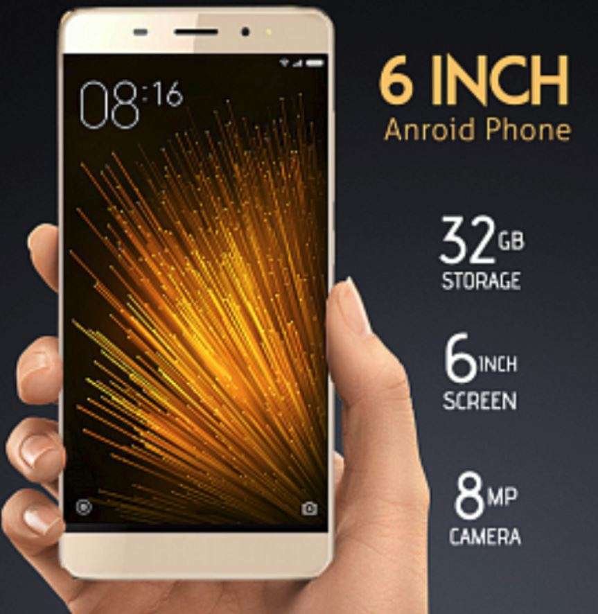 6" Android 6.0 Quadcore Smartphone, 32GB STORAGE, 3GB RAM - SEE SPECS AND ALL EXTRA'S