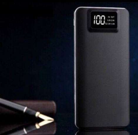 27 000mAh Power Bank for Charging of Electronic Devices, LED Digital Screen & Flashlight