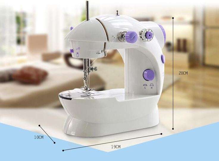 Portable Electric Sewing Machine with Led Light & Foot Pedal - Lightweight, portable, and convenient