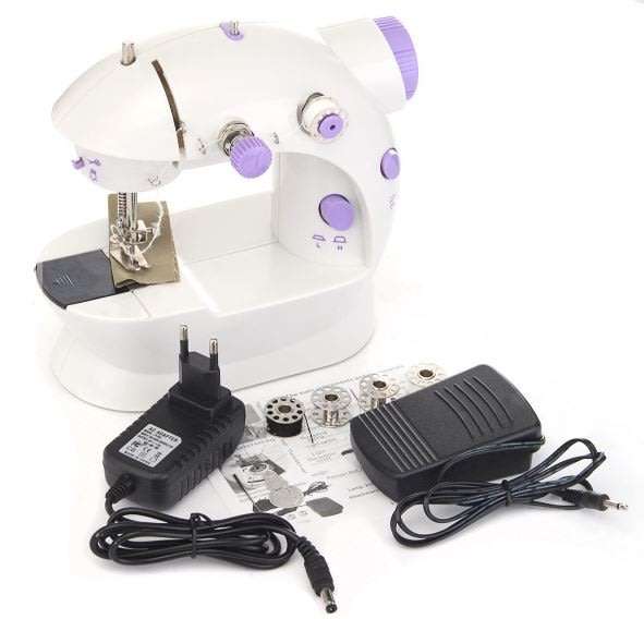 Portable Electric Sewing Machine with Led Light & Foot Pedal - Lightweight, portable, and convenient