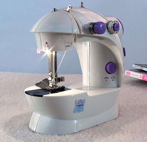 Portable Electric Sewing Machine with Led Light & Foot Pedal - Lightweight, portable, and convenient