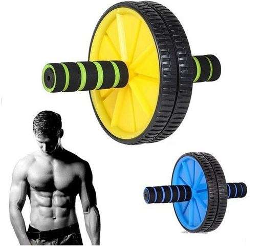 Tummy Trimmer Exercise AB Wheel for Body Workout!