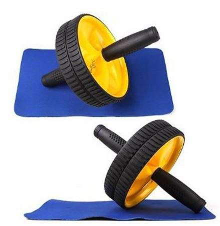 Tummy Trimmer Exercise AB Wheel for Body Workout!