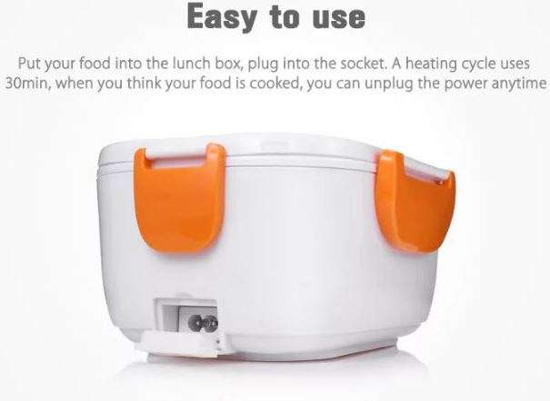 Electric Heating Lunch Box - Warm your food conveniently, no microwave required!