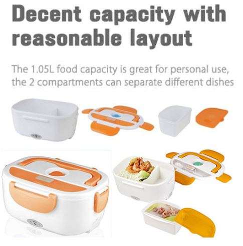 Electric Heating Lunch Box - Warm your food conveniently, no microwave required!