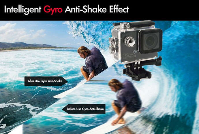 4K ULTRA HD Action Sport DVR & Camera - Waterproof, LCD Screen, Waterproof Casing..