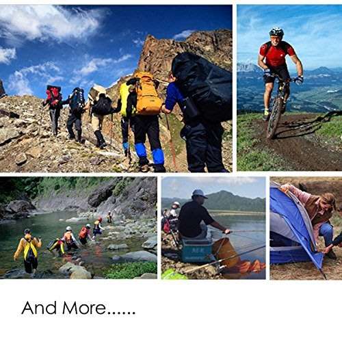 Tactical Survival Watch with Compass, Whistle, Flint, Fire Starter Thermometer & Paracord Rope