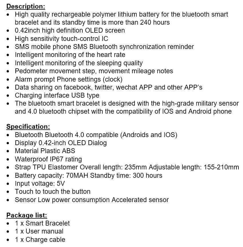 Bluetooth Health Smart Watch - Heart Rate Monitor, Pedometer, Track Mood & more...