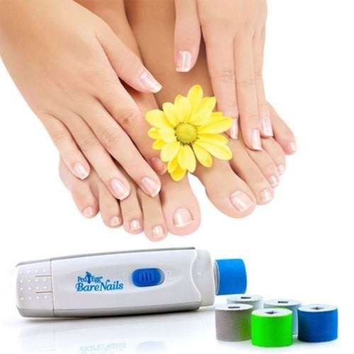 PedEgg Bare Nails Electronic Nail Care System - Buff & Shine Nails