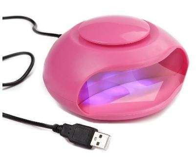 Mini Portable UV Light Nail Dryer - Lightweight, easy to carry, for Salon or Home use