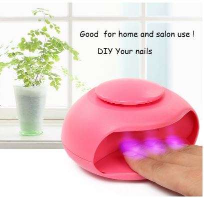 Mini Portable UV Light Nail Dryer - Lightweight, easy to carry, for Salon or Home use