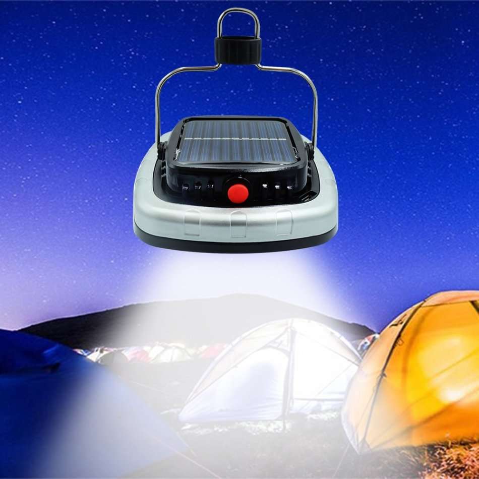 LED Solar Light & POWER BANK for charging of Electronic Devices - Great for Outdoor