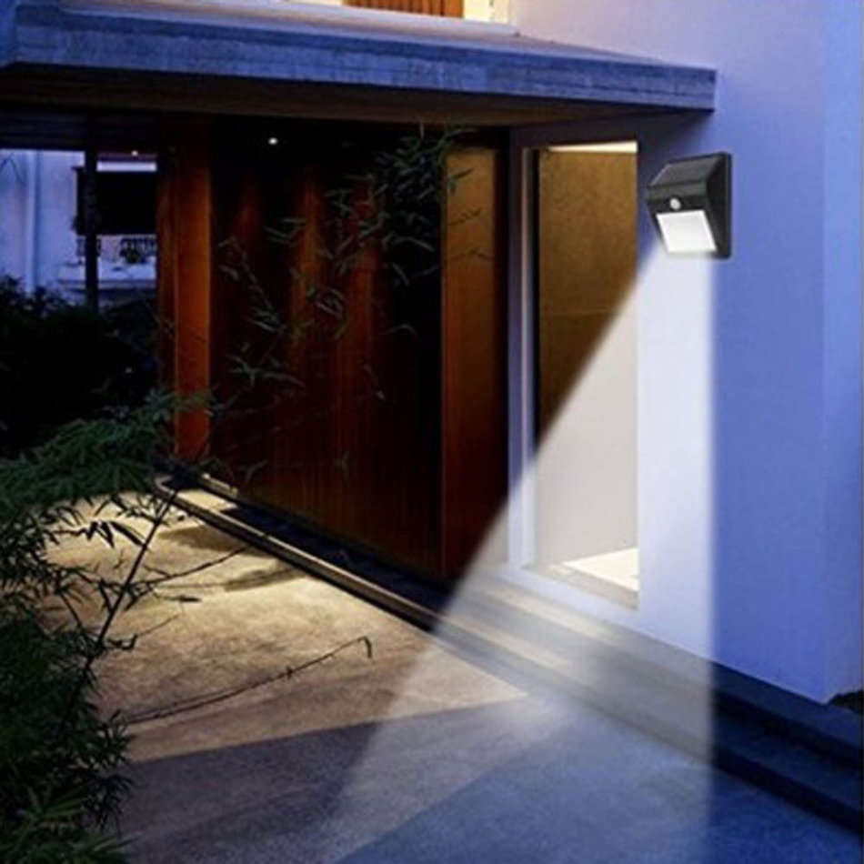 20 LED Solar Power Wall Light, PIR Motion Sensor, Waterproof, Night Sensor & Eco-friendly