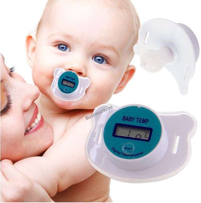 A fantastic new pacifier that take your little ones temperate