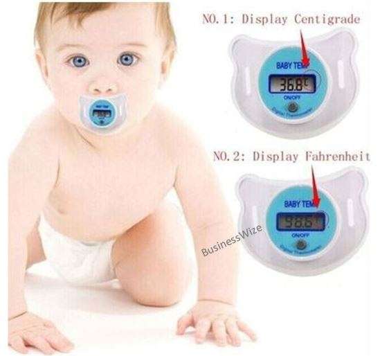 A fantastic new pacifier that take your little ones temperate
