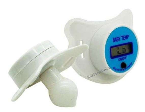 A fantastic new pacifier that take your little ones temperate