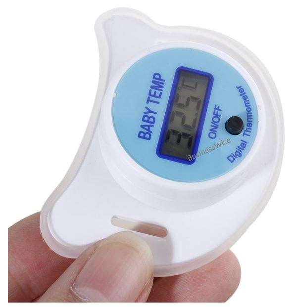 A fantastic new pacifier that take your little ones temperate