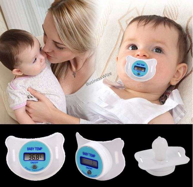 A fantastic new pacifier that take your little ones temperate