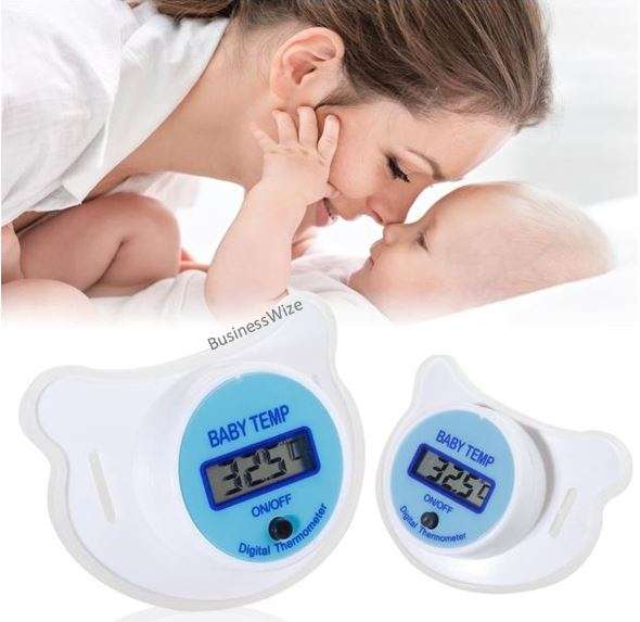 A fantastic new pacifier that take your little ones temperate