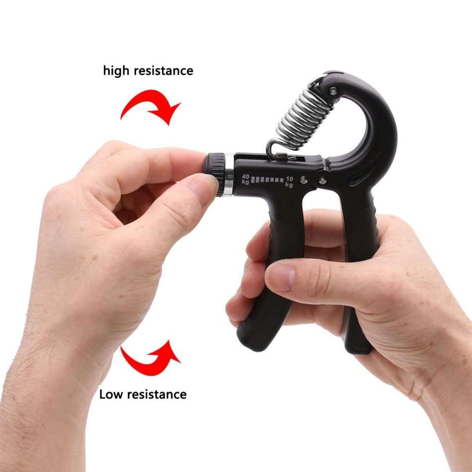 Adjustable Grip - Increase Strength and assist in recovering from multiple injuries and symptoms