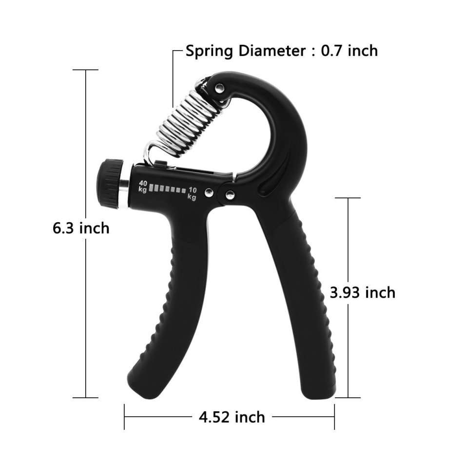 Adjustable Grip - Increase Strength and assist in recovering from multiple injuries and symptoms