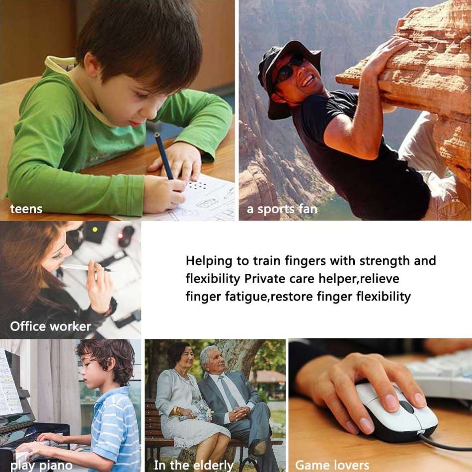 Adjustable Grip - Increase Strength and assist in recovering from multiple injuries and symptoms