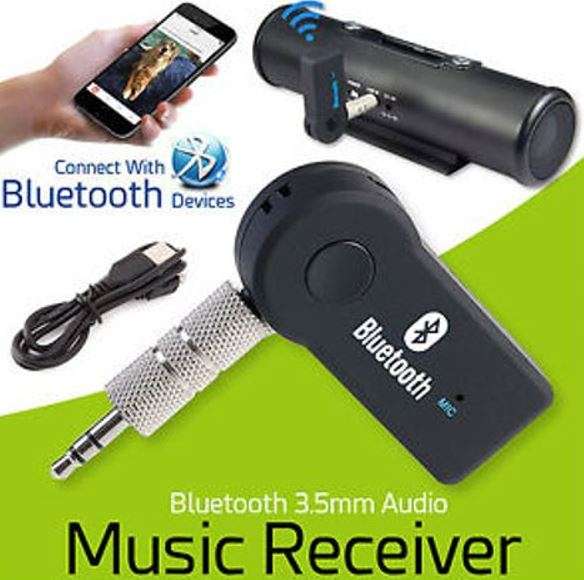 Bluetooth Music Receiver -Stream Music to Any Device, Hands Free Calls