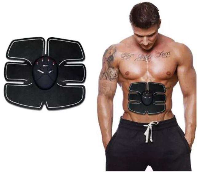 Home Gym - Wireless Electronic EMS 6 Pack Abs Muscle Simulator Kit with 5 modes