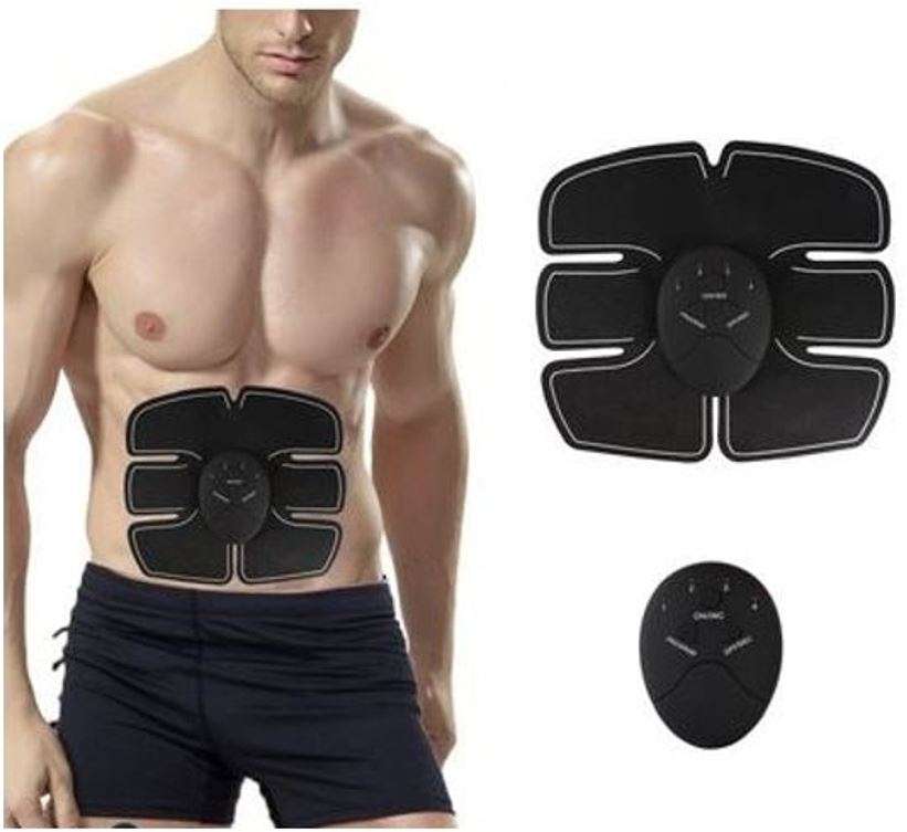 Home Gym - Wireless Electronic EMS 6 Pack Abs Muscle Simulator Kit with 5 modes